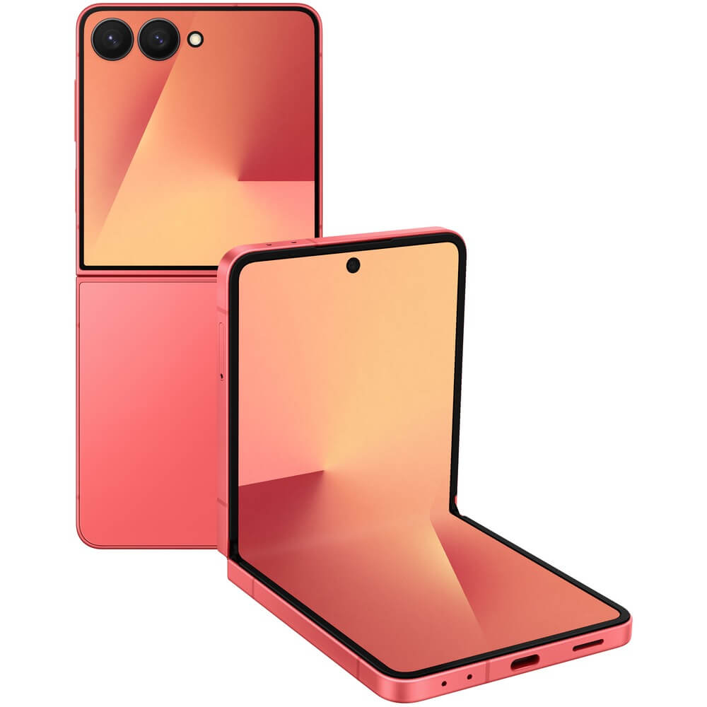189ac54853660eceb2863a4aaa55f0e0ec4296147b633b17c60dd33066d1751b Смартфон Samsung Galaxy Z Flip7 SM-F766B 12/256 ГБ Coralred — изображение 1
